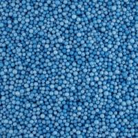 Шарики пенопласт, Синий, 2-4 мм