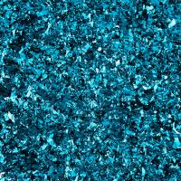 Конфетти дробленые Ярко-голубой, Металлик