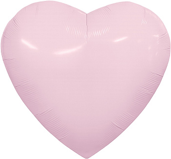 Шар (36''/91 см) Сердце, Зефирный