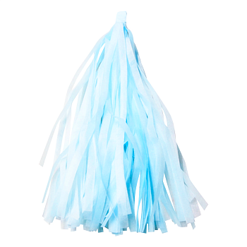 Гирлянда Тассел, Светло-голубой, 35*12 см