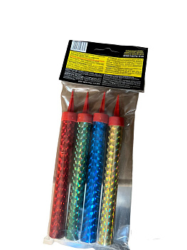 Фонтан тортовый 12CM цветной 