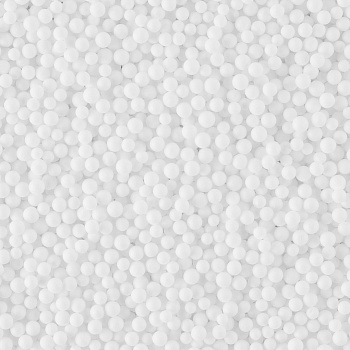 Шарики пенопласт, Белый, 2-4 мм