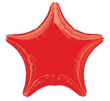 А Б/Рис  Звезда 19" металлик Red