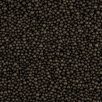 Шарики пенопласт, Черный, 2-4 мм