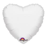 А Б/РИС СЕРДЦЕ 18" Пастель White А Б/РИС СЕРДЦЕ 18" Пастель White