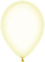 Шар (5''/13 см) Макарунс, Хрустально-желтый (321), кристалл