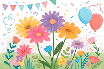 Цветы на гендер пати Цветы на гендер пати