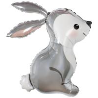 Шар (31''/79 см) Фигура, Лесной Заяц Шар (31''/79 см) Фигура, Лесной Заяц