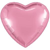 Шар (36''/91 см) Сердце, Фламинго Шар (36''/91 см) Сердце, Фламинго
