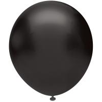 Шар (18''/46 см) Черный (807), пастель