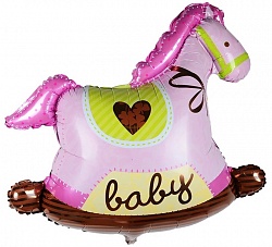 shar-figura-loshadka-kachalka-rozovyy