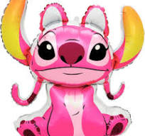 Шар (27''/69 см) Фигура, Любимый монстрик, Яркие ушки, Розовый