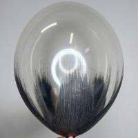 Браш 14"35 см Кристалл + черный