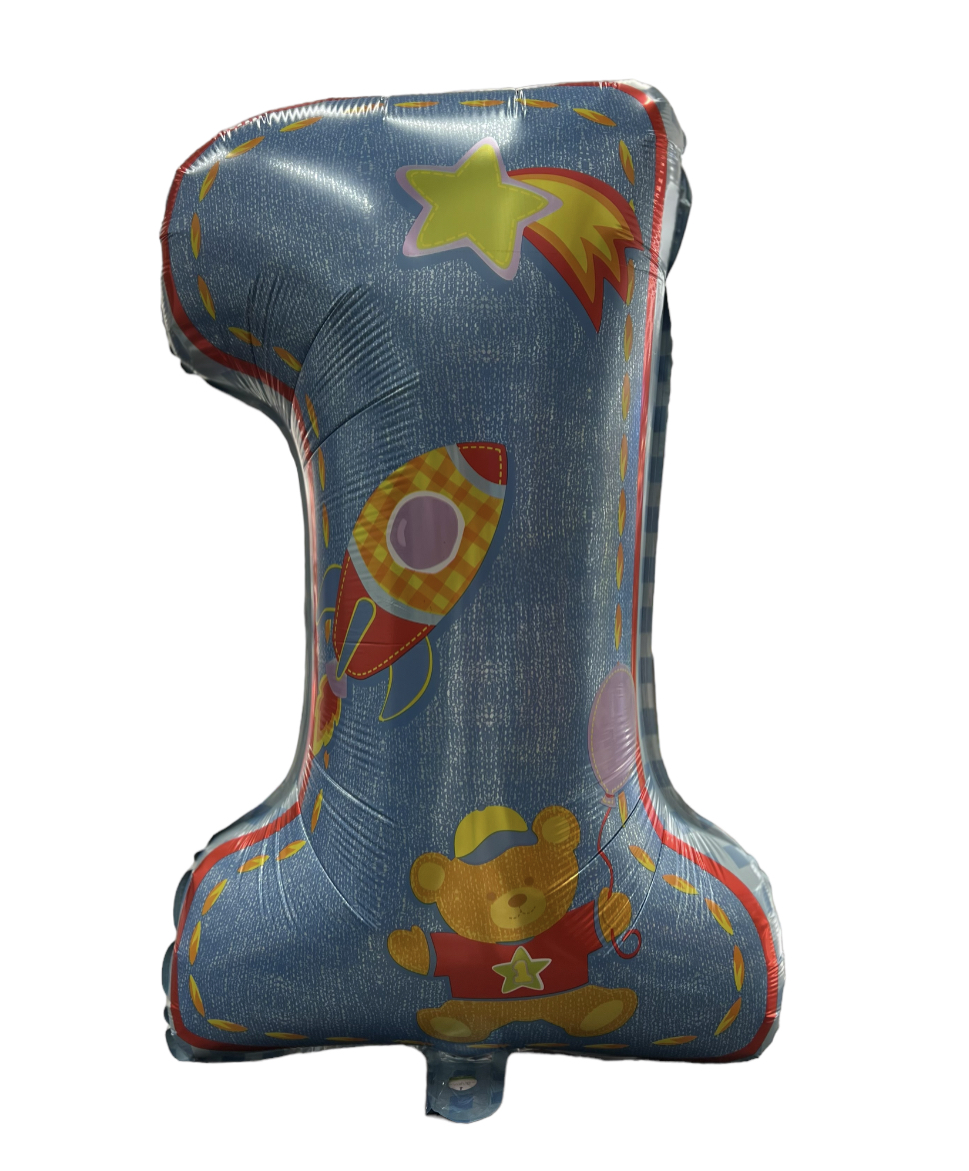 Шар цифра 1 Baby Boy
