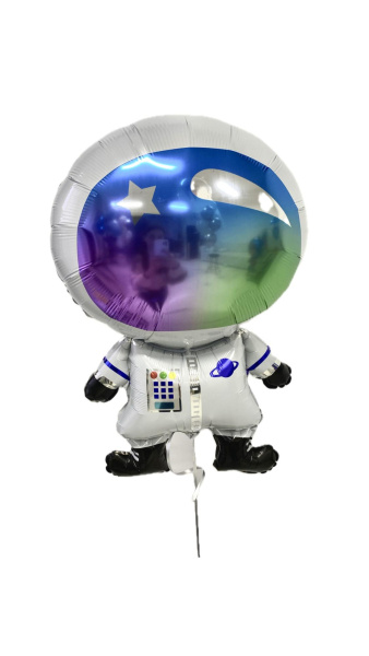 Шар фольгированный 48"76 см "Космонавт"