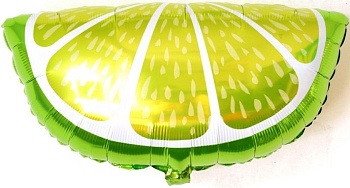 Шар (26"/66 см) Фигура, Долька лайма