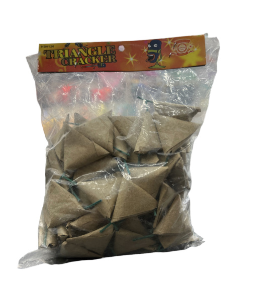 Петарды - треугольники Triangle cracker