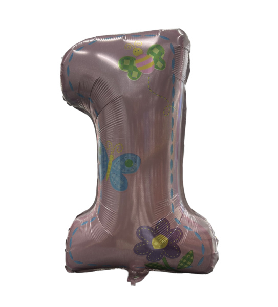 Шар цифра 1 Baby Girl