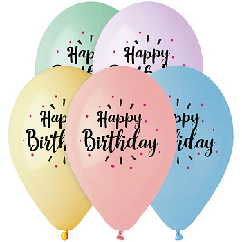 Шар 14" с рисунком сорбет