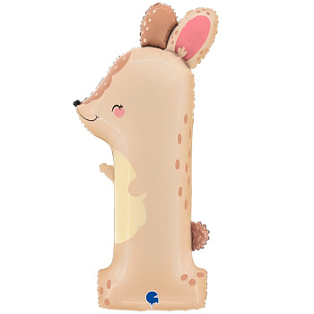 Г ЦИФРА 1  Зайка