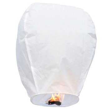 Небесный фонарик ( белый )