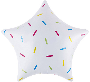 Шар (18"/46см ) Звезда Сладость