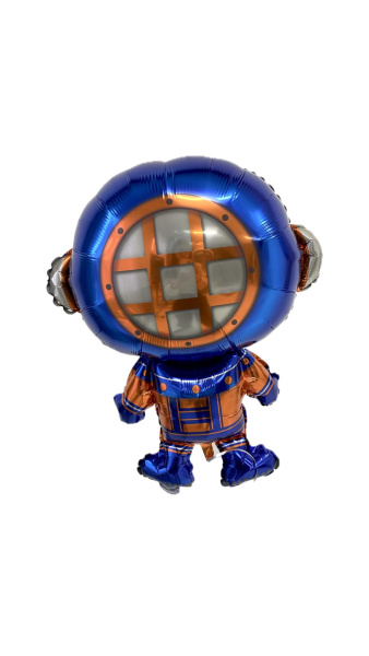 Шар фольгированный 60"80 см "Дайвер"