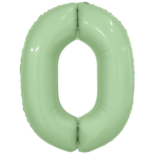 Шар (40''/102 см) Олива, Цифра (Шар (40''/102 см) Олива, Цифра (0))