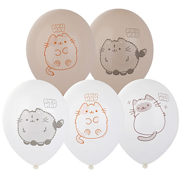 Шар с рисунком 14" ПушМяу